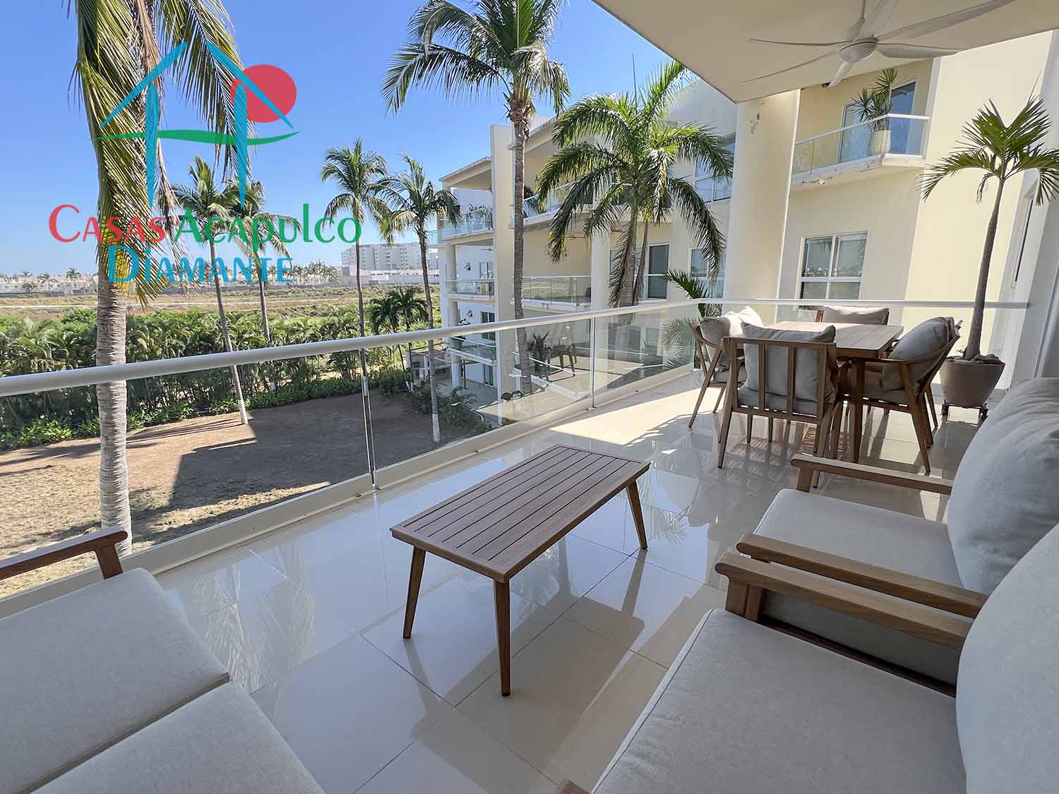 Pacífico Diamante Vela 201 - Terraza 7